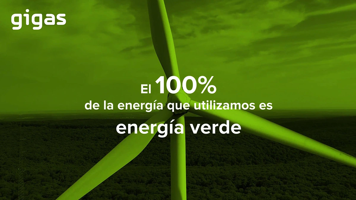 Gigas se adhiere al pacto histórico para contribuir a la sostenibilidad con centros de datos climáticamente neutros